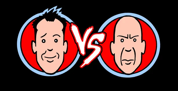 THE SEARCH FOR BRUCE WILLIS'S DIE HARD SMILEProvided comic parody of Bruce Willis's career.&nbsp;