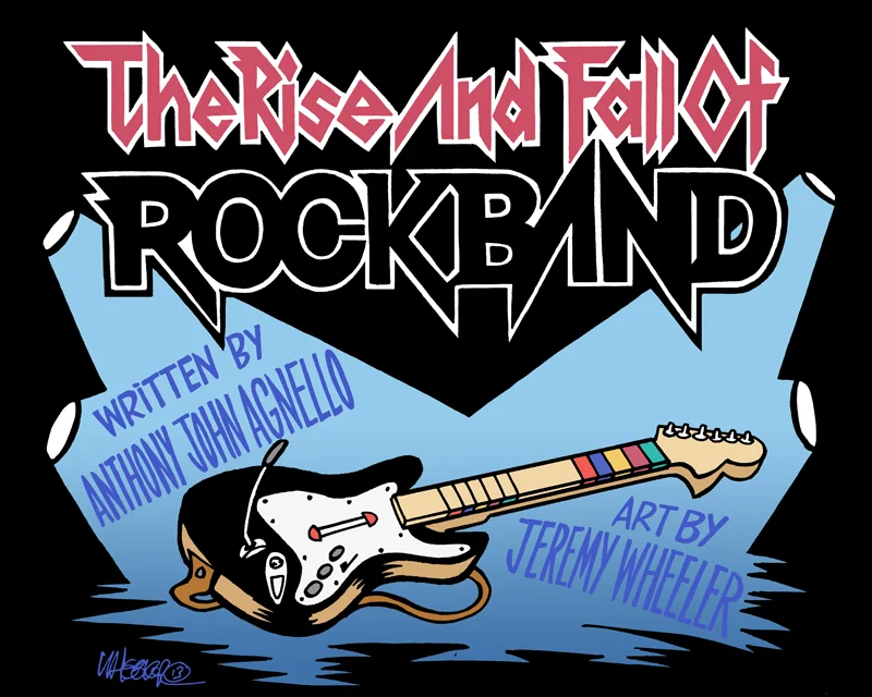 THE RISE AND FALL OF ROCK BANDProvided spot illustrations for the Gameological Society