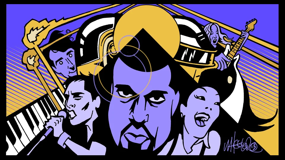 BEST 23 ALBUMS OF 2013&nbsp;(spot illustration)