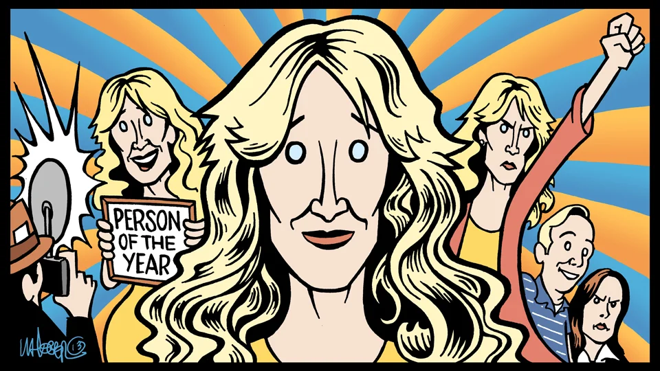 ENLIGHTENED WAS THE BEST SHOW OF 2013 (spot illustration)